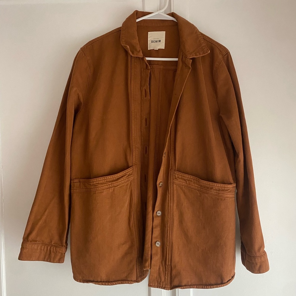 Sezane Will Jacket, large, camel